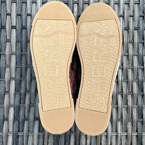 Nwot SPERRY TOP-SIDER Women's Laurel Reef Espadrille - Oatmeal/Caribbean Stripe - Picture 7 of 16